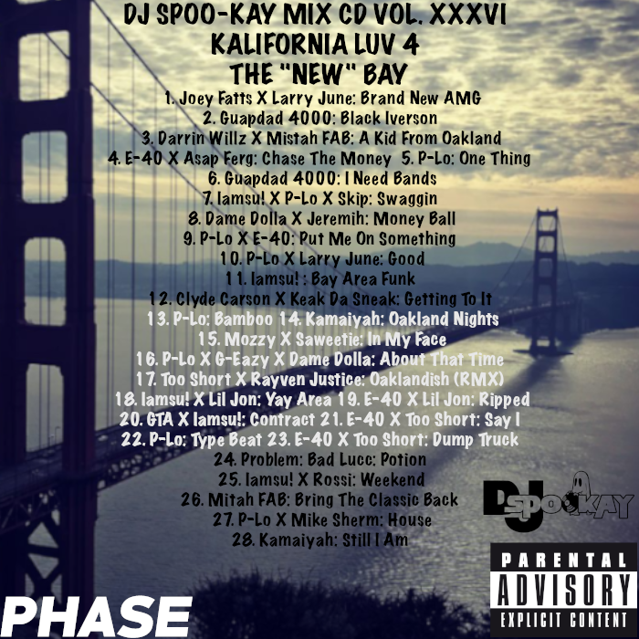 DJ SPOO-KAY MIX CD VOL. 36 THE “NEW BAY” – Trickmindz Entertainment